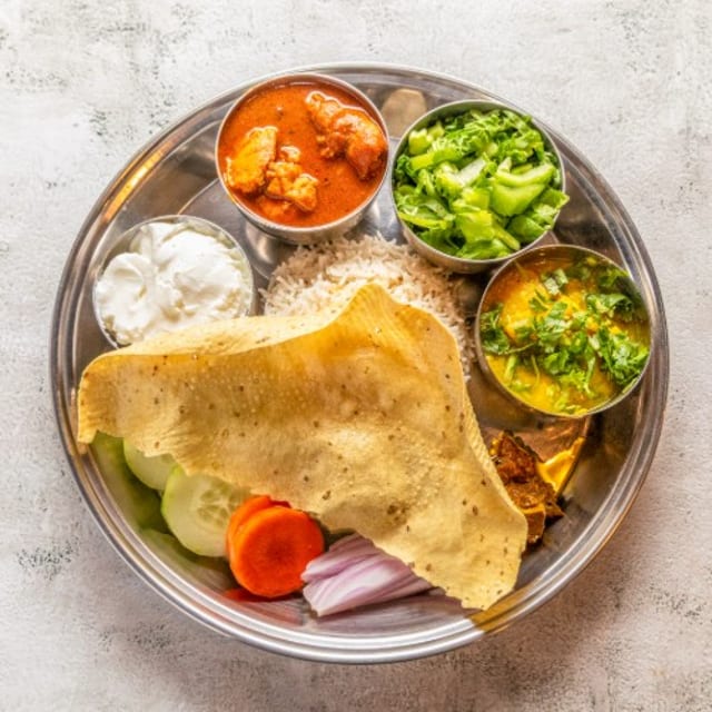 Nepali Style Thali.