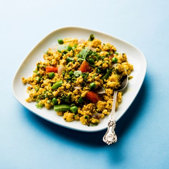 Paneer Bhurji.