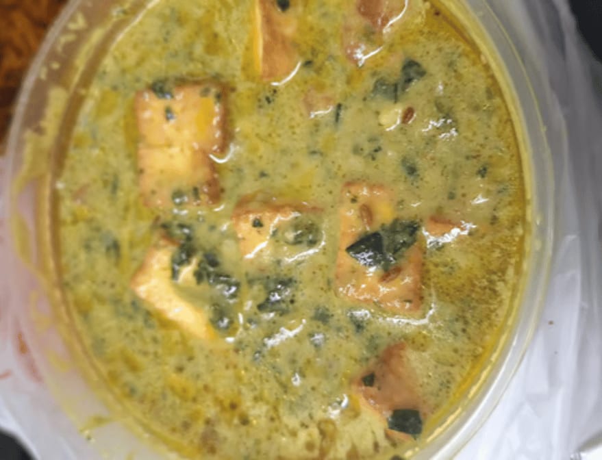 Palak Paneer.